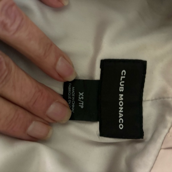 Club Monaco Leather Jacket - Picture 5 of 6